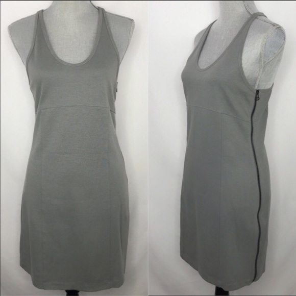 T by Alexander Wang Grey Bodycon Dress - Picture 1 of 3